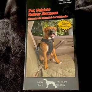 Pet Vehicle Safety Harness - Black